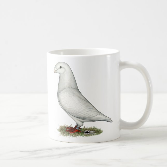 Racer White anzeigen Tasse (Rechts)