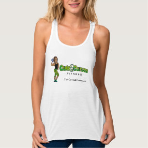​ Racerback-Racerback-CCD Dumbell-Logo-Tank oben Tank Top