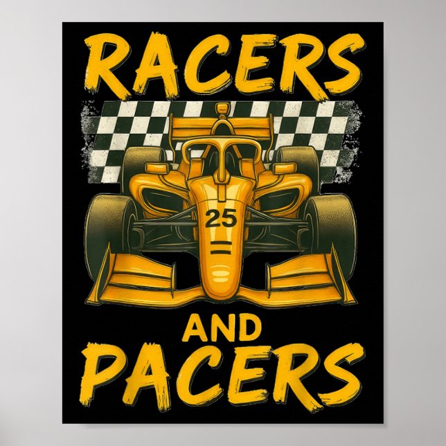 Racers und Pacers Poster (Vorne)