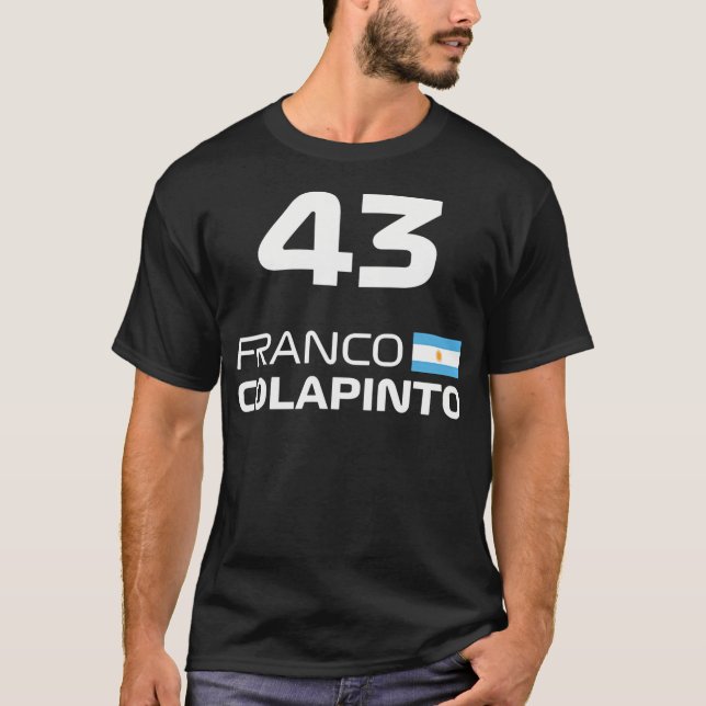 Races Formula Racing Franco Colapinto T-Shirt (Vorderseite)