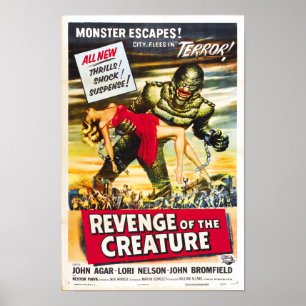 Rache des Monster-Filmplakats Poster