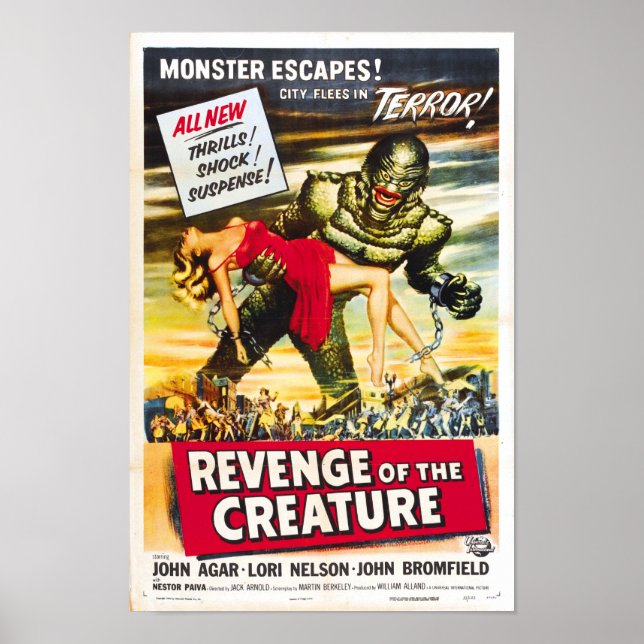 Rache des Monster-Filmplakats Poster (Vorne)