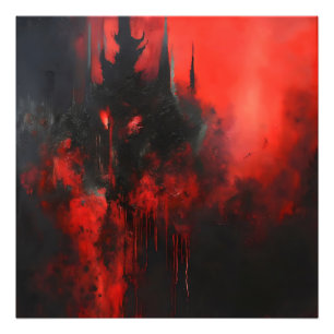 Rache Symbolismus Abstrakte Kunst Fotodruck