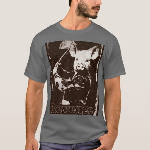 Rache vegetarischcaesium Familie Retro T-Shirt