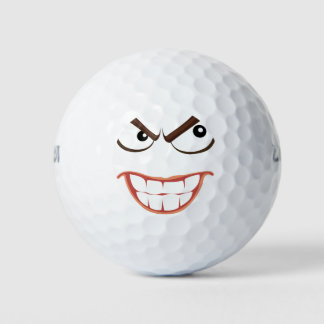 Rachegesicht Golfball