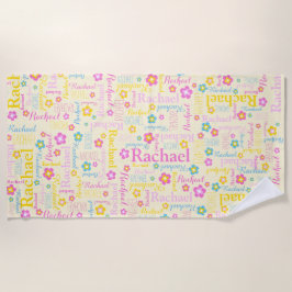 Rachel-Blume Strandtuch