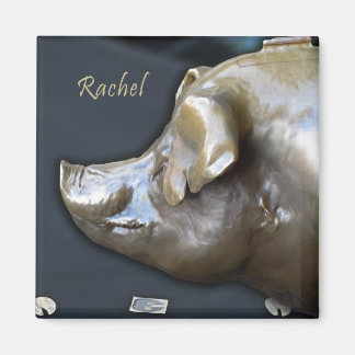 RACHEL DER PIGGY BANK Magnet