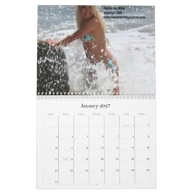 Rachel-Freude-Miller-Bikini Button-Oben Kalender (Jan 2027)