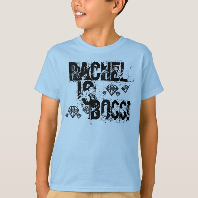 Rachel ist Chef T-Shirt (Vorderseite)