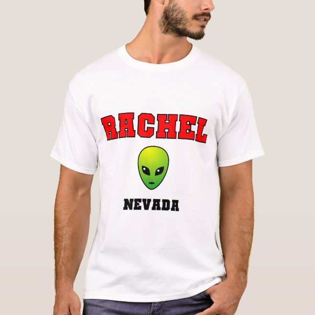 Rachel Nevada - Licht - Maßgeschneidert T-Shirt (Vorderseite)