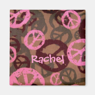 Rachel-Peace Schild Design Magnet