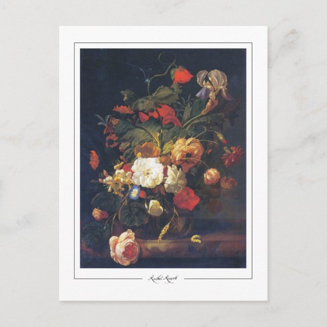 Rachel Ruysch #3 - Fine Art Postcard Postkarte (Vorderseite)
