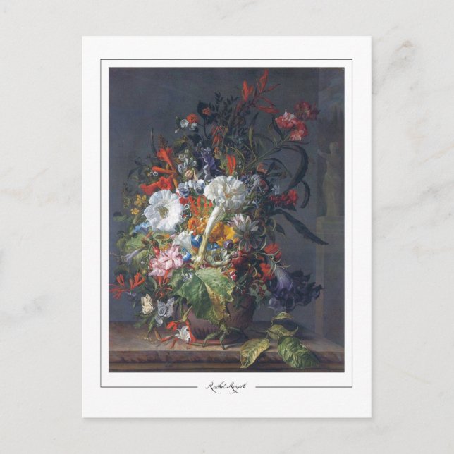 Rachel Ruysch #4 - Fine Art Postcard Postkarte (Vorderseite)