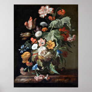 Rachel Ruysch Still Life mit Blume Poster