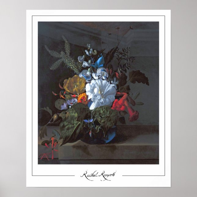 Rachel Ruysch Zedign Art Poster #20 (Vorne)