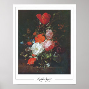 Rachel Ruysch Zedign Kunstposter #1 Poster