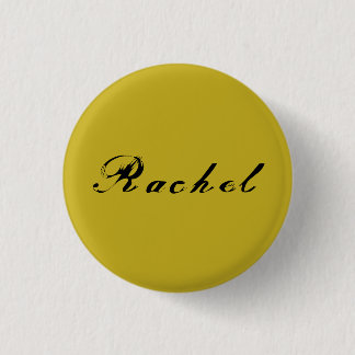 Rachel von der verwaisten schwarzen button