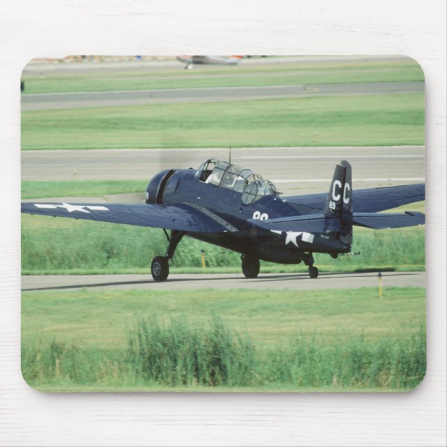 Rächer-Marine-Fördermaschinentorpedo Grummans Mousepad (Vorne)