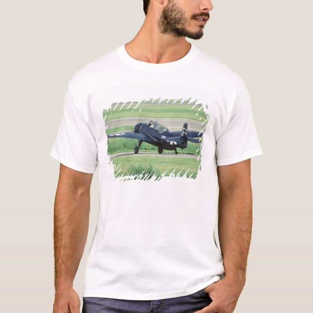 Rächer-Marine-Fördermaschinentorpedo Grummans T-Shirt (Vorderseite)
