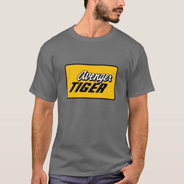 Rächer-Tiger-Shirt T-Shirt (Vorderseite)