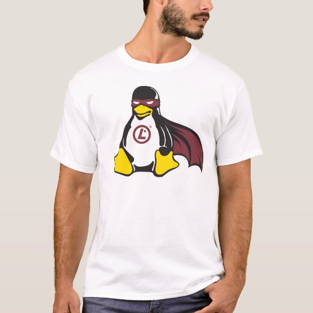 RächerPenguinlinux-beruflicher T - Shirt (Vorderseite)