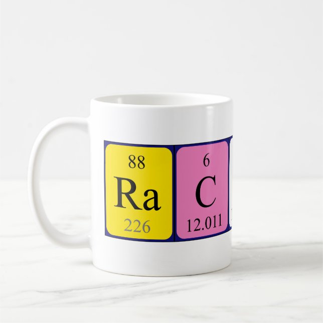 Rachid Periodenname Tasse (Links)