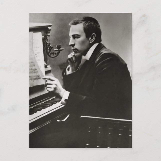Rachmaninoff Postkarte (Vorderseite)