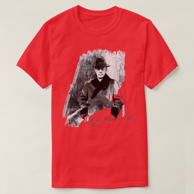 Rachmaninoff Sergei  T-Shirt (Design vorne)