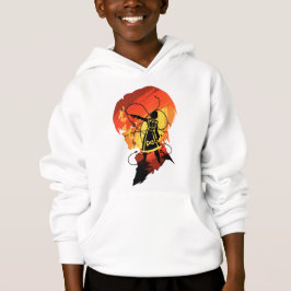 Rachsüchtiger Schattenketten-Silhouetten-Hoodie Hoodie