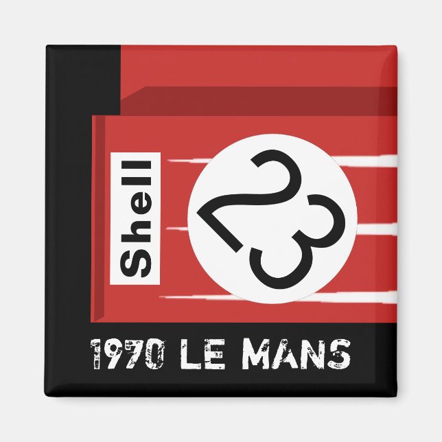 RACING 1970 MAGNET (Vorne)