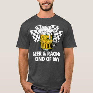 Racing-Bier und Racing-Tag T-Shirt