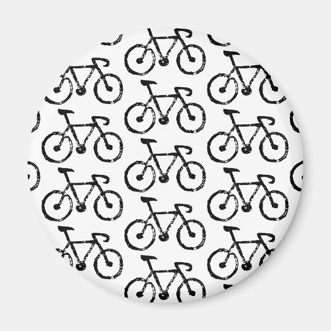 Racing Bike Print Magnet (Vorne)