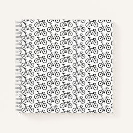Racing Bike Print Spiral Notebook Notizbuch