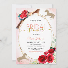 Racing Bridal Dusche Einladung
