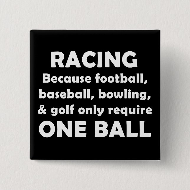 Racing Button (Vorderseite)