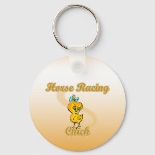 Racing Chick Schlüsselanhänger