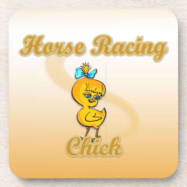 Racing Chick Untersetzer (Vorderseite)
