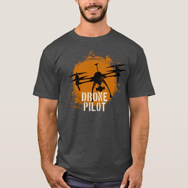 Racing des Drohnenpiloten T-Shirt (Vorderseite)