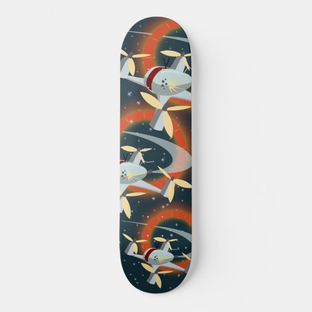 Racing-Drohne Skateboard (Vorderseite)