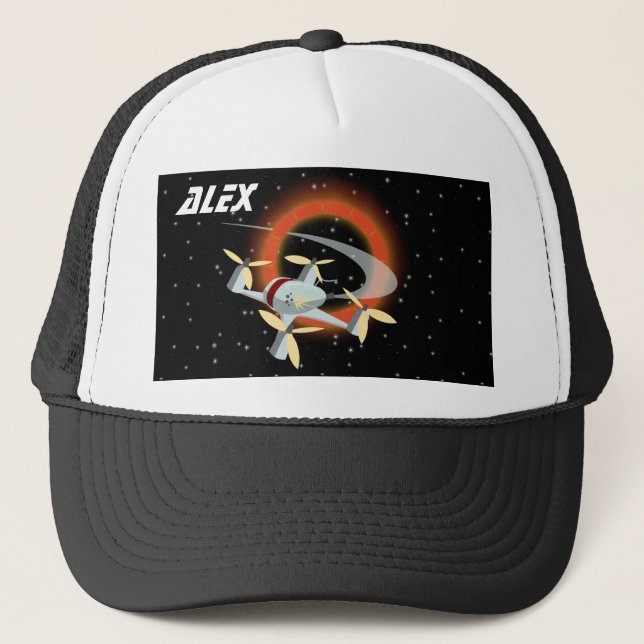 Racing-Drohne Truckerkappe (Vorderseite)