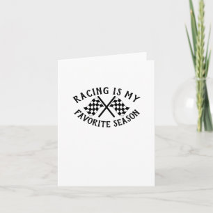 Racing Eye My Lieblings Season Art Sticker Karte