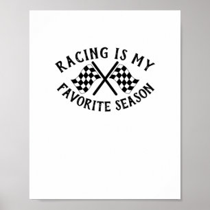 Racing Eye My Lieblings Season Art Sticker Poster