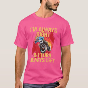 Racing-Flat-Track-Motorrad für eine flache Strecke T-Shirt