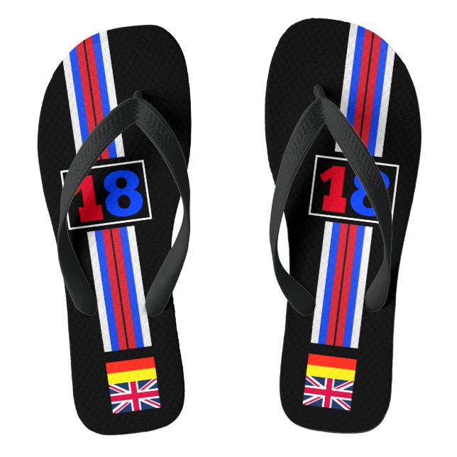 RACING FLIP FLOPS (Fußbett)