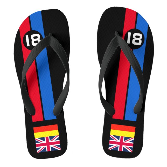 RACING FLIP FLOPS (Fußbett)