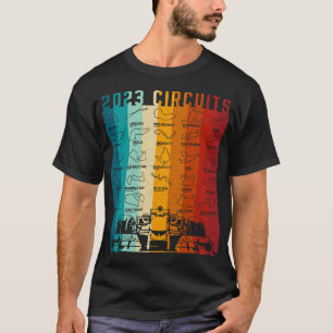 Racing Formula Track Circuit Car Fan Rennen Lover T-Shirt