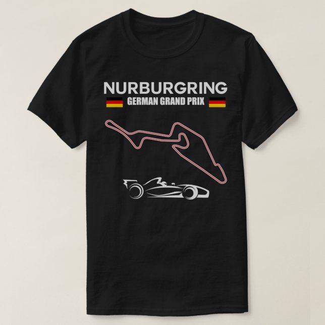 Racing German Grand P T-Shirt (Design vorne)