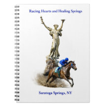 Racing Hearts und Healing Springs Notizbuch