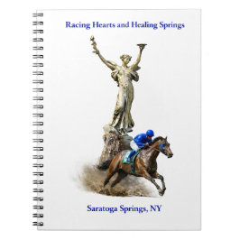 Racing Hearts und Healing Springs Notizbuch Notizblock