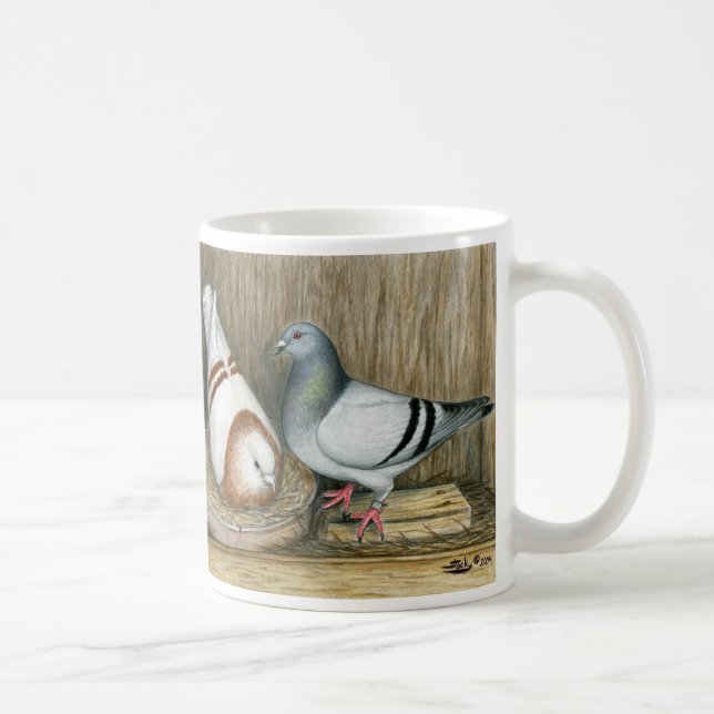 Racing Homers Zuhause Life Tasse (Rechts)